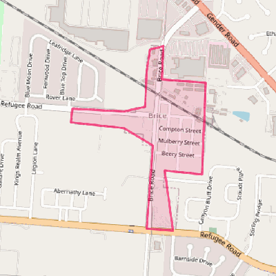 Map of Brice