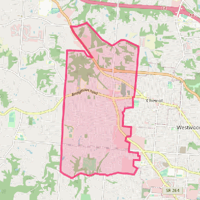 Map of Bridgetown