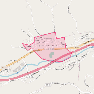 Map of Brookside