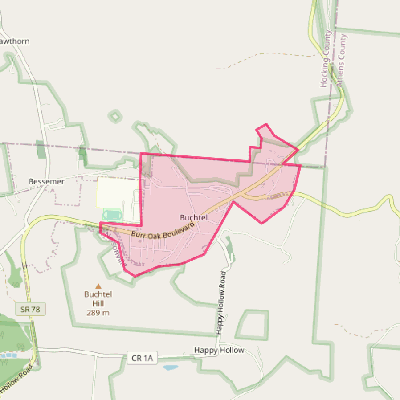 Map of Buchtel