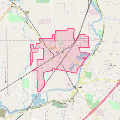 Map of Carlisle