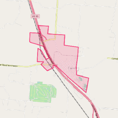 Map of Carroll