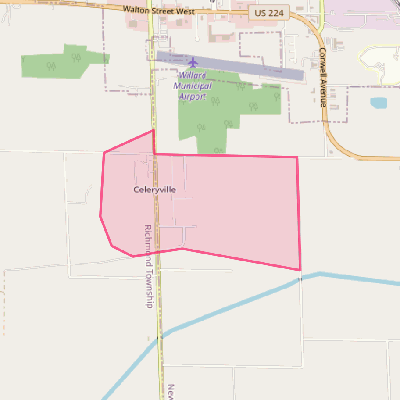 Map of Celeryville