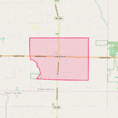 Map of Chesterland