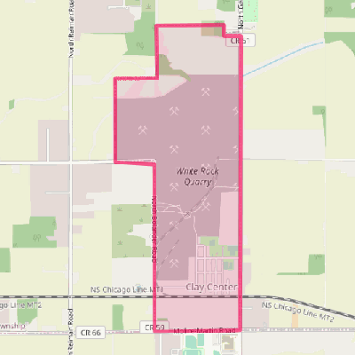 Map of Clay Center