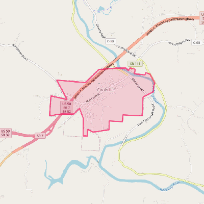 Map of Coolville