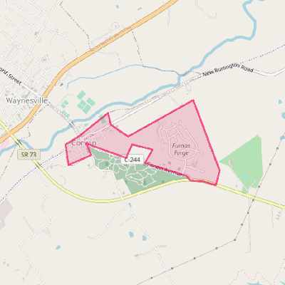 Map of Corwin