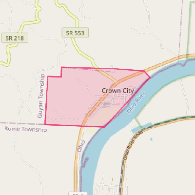 Map of Crown City