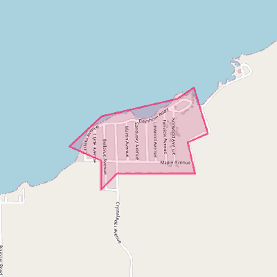 Map of Crystal Rock