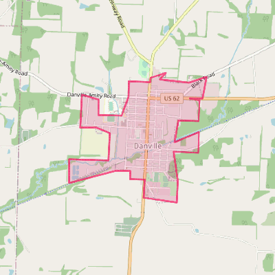 Map of Danville