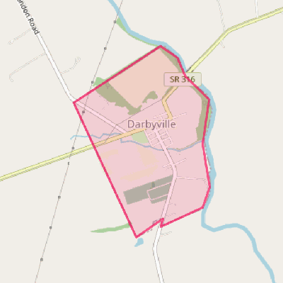 Map of Darbyville