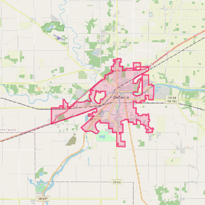 Map of Defiance