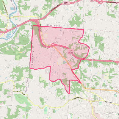 Map of Dent