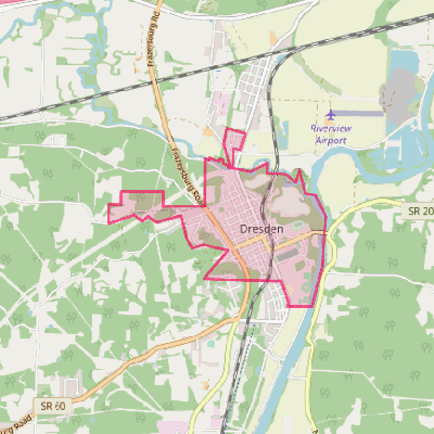 Map of Dresden