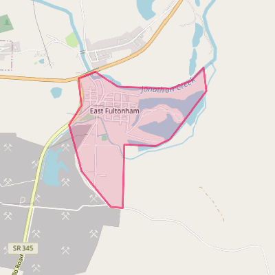 Map of East Fultonham