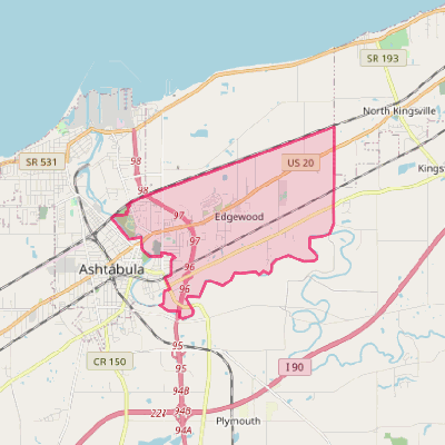 Map of Edgewood