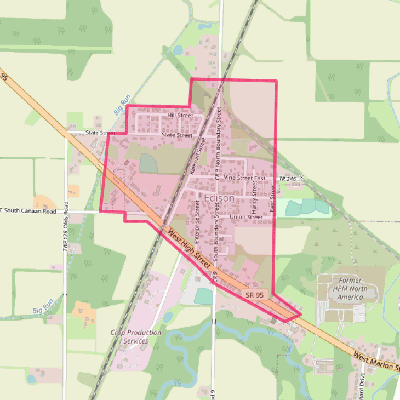 Map of Edison