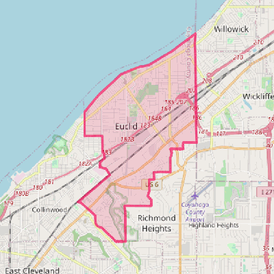 Map of Euclid