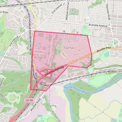 Map of Fairfax