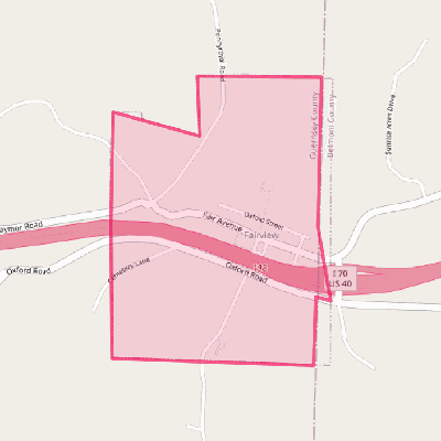 Map of Fairview