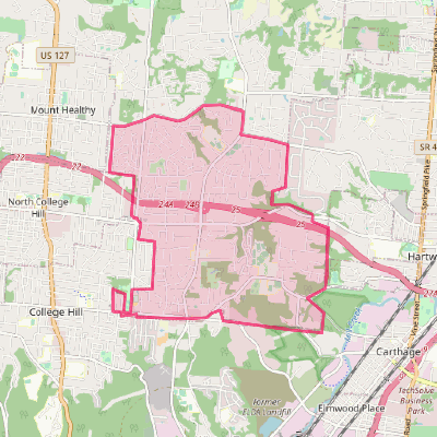 Map of Finneytown