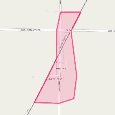 Map of Flat Rock