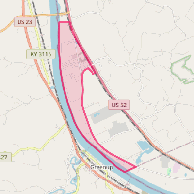 Map of Franklin Furnace