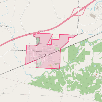 Map of Frazeysburg