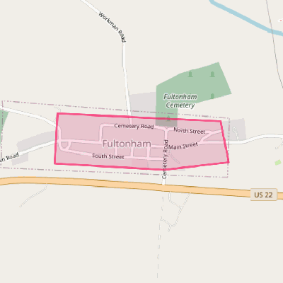 Map of Fultonham