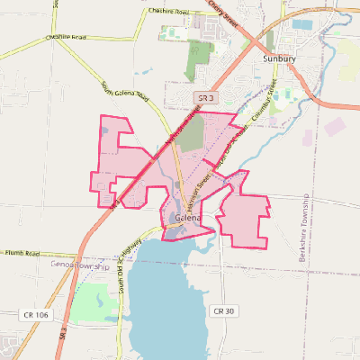 Map of Galena
