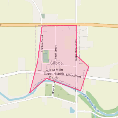 Map of Gilboa