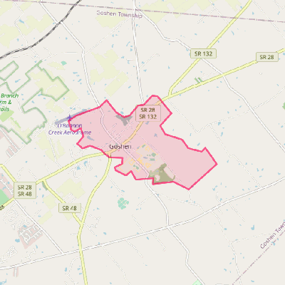 Map of Goshen