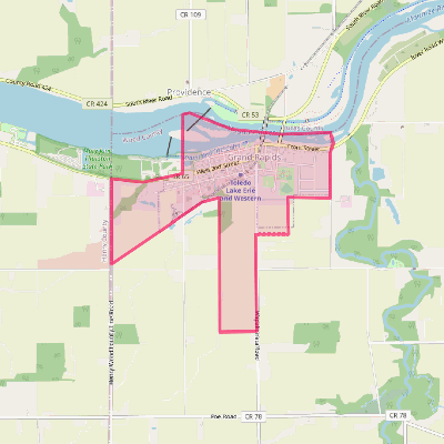 Map of Grand Rapids