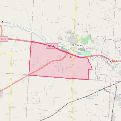 Map of Granville South