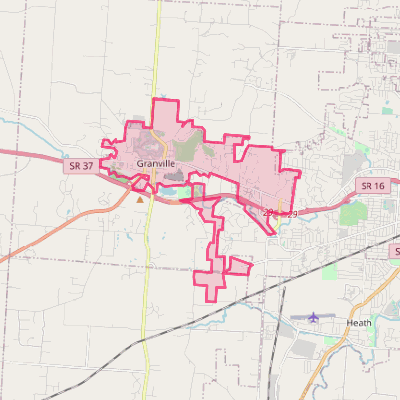 Map of Granville