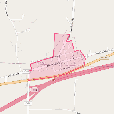 Map of Gratiot