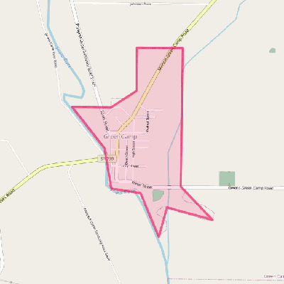 Map of Green Camp