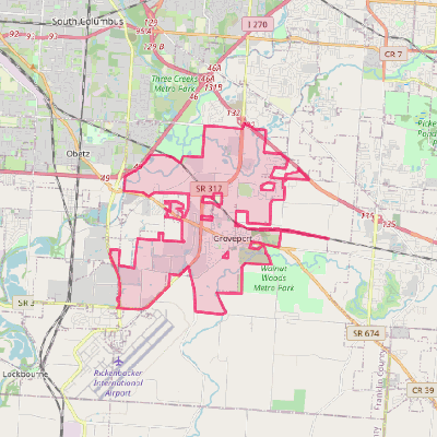 Map of Groveport