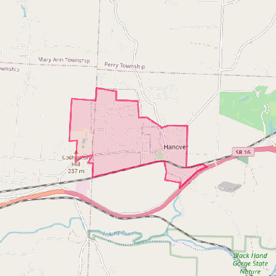 Map of Hanover