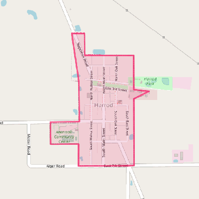 Map of Harrod