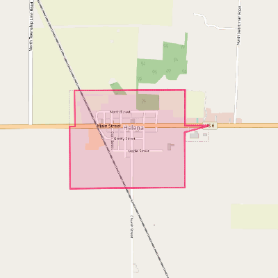 Map of Helena