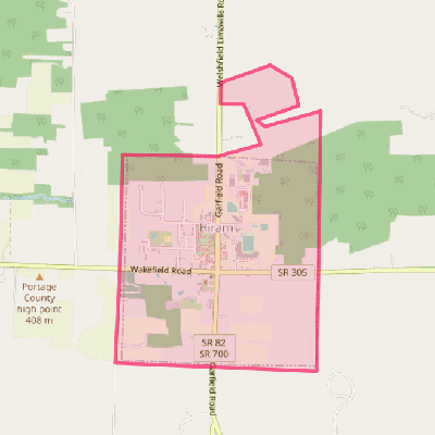 Map of Hiram
