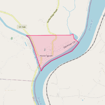 Map of Hockingport