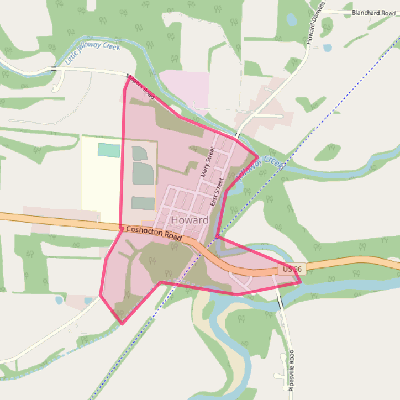 Map of Howard