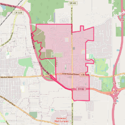 Map of Howland Center