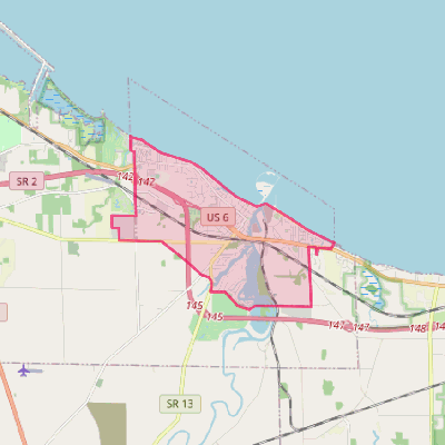 Map of Huron