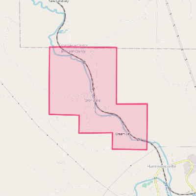 Map of Irondale