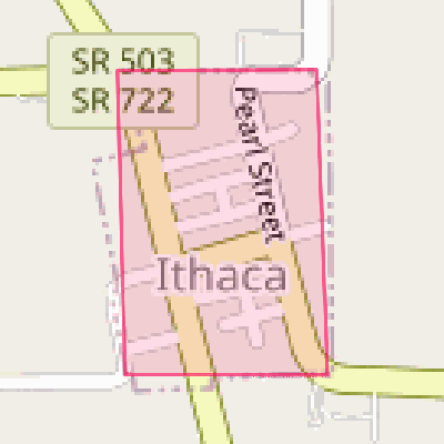 Map of Ithaca