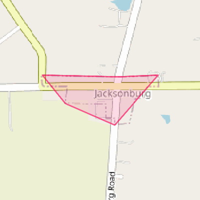 Map of Jacksonburg