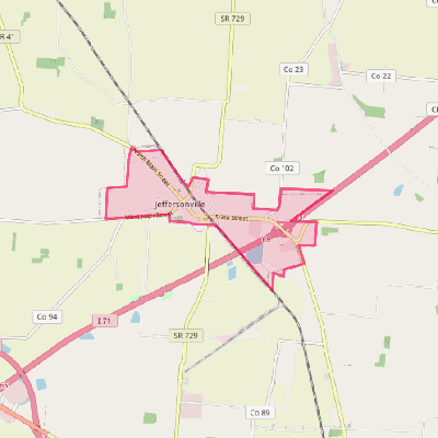 Map of Jeffersonville